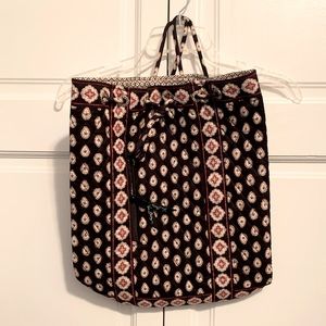 Vera Bradley string bag and coin purse